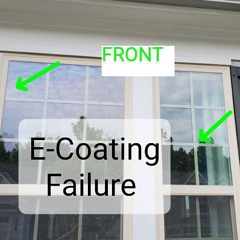 E-Coating starting to show signs of degrading. Home Inspection by Powerworks Inspection.