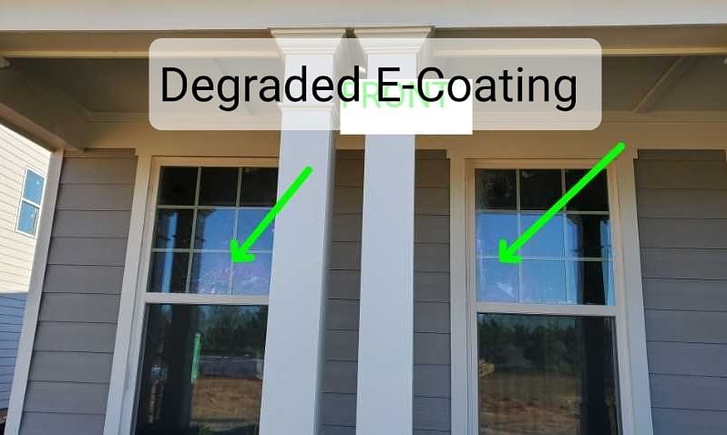 E-Coating starting to show signs of degrading. Home Inspection by Powerworks Inspection.