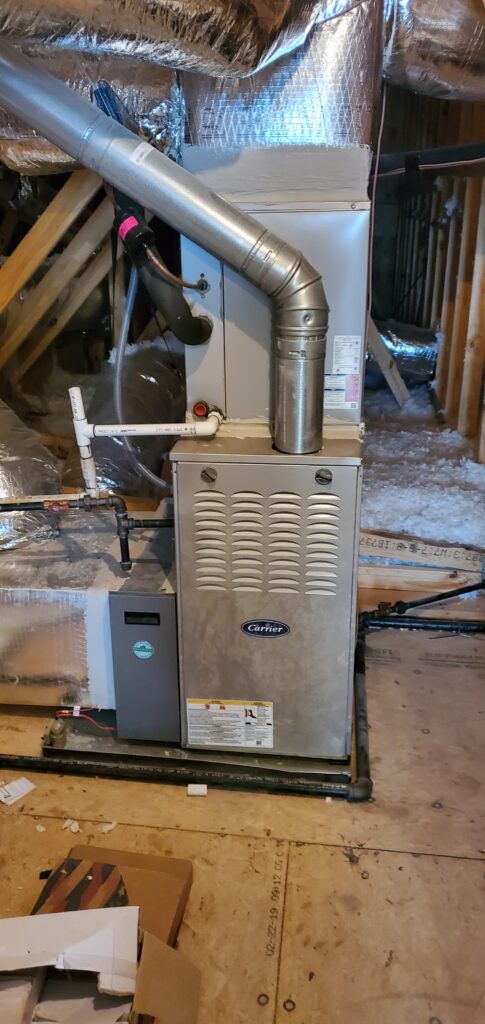 The differential temperature between the supply and return lines was lower than expected. This should be evaluated by a licensed HVAC Contractor. This was noted by Powerworks Inspections during a 11-Month Warranty home inspection.
